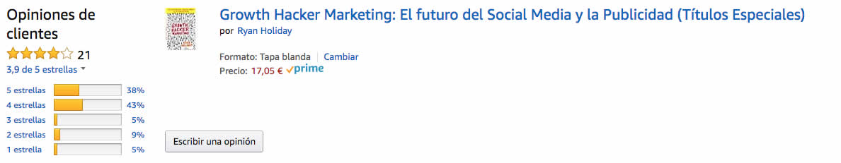 opiniones clientes Amazon