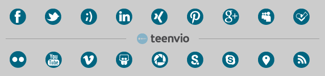 Redes sociales en email marketing teenvio