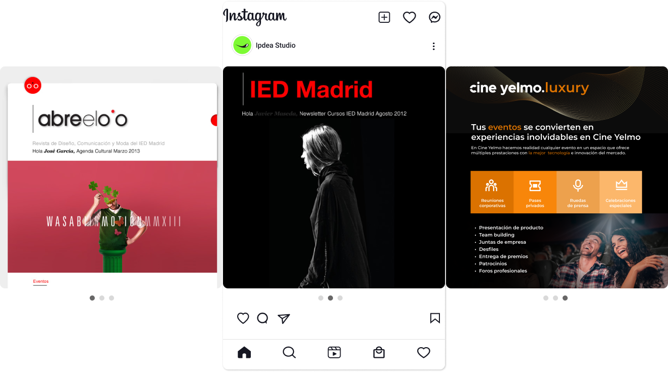 Campañas en redes sociales