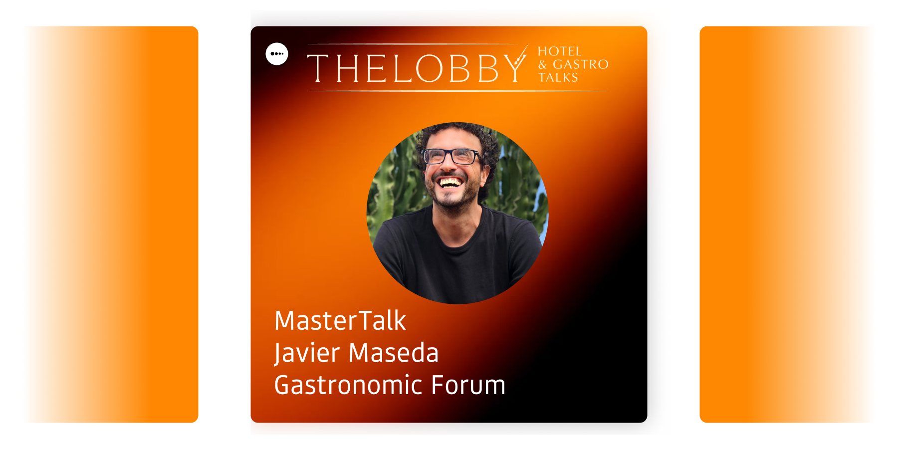 Mastertalk Javier Maseda GASTRONOMIC Forum Barcelona