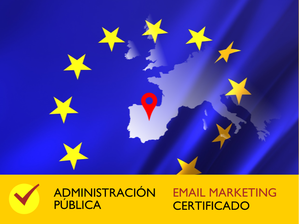Email marketing certificado para Administraciones Públicas